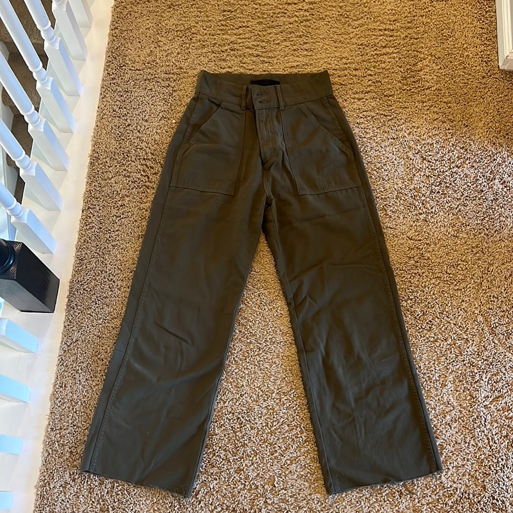 Joe’s Jeans The Blake High Rise Wide Leg Crop - size 27